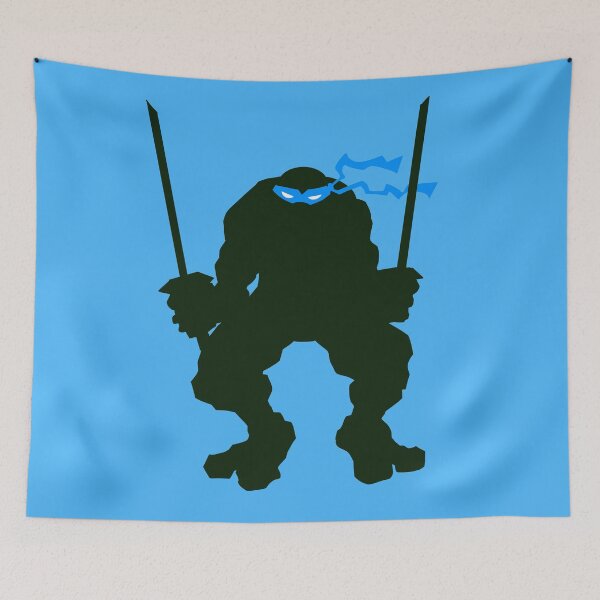 Item preview, Teenage Mutant Ninja Turtle Leonardo silhouette designed and sold by fifou96.