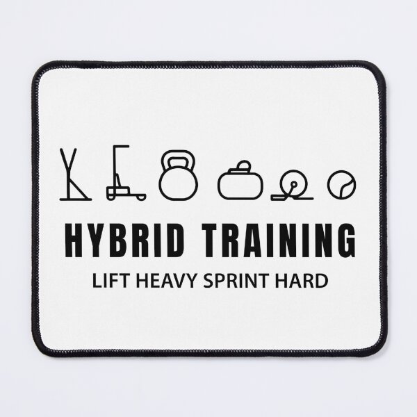 Item preview, Hybrid Training Lift Heavy Sprint Hard | Minimal Fitness Icons Workout Design designed and sold by Imaginationbeyond.