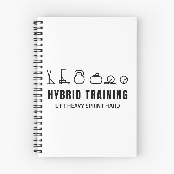 Item preview, Hybrid Training Lift Heavy Sprint Hard | Minimal Fitness Icons Workout Design designed and sold by Imaginationbeyond.