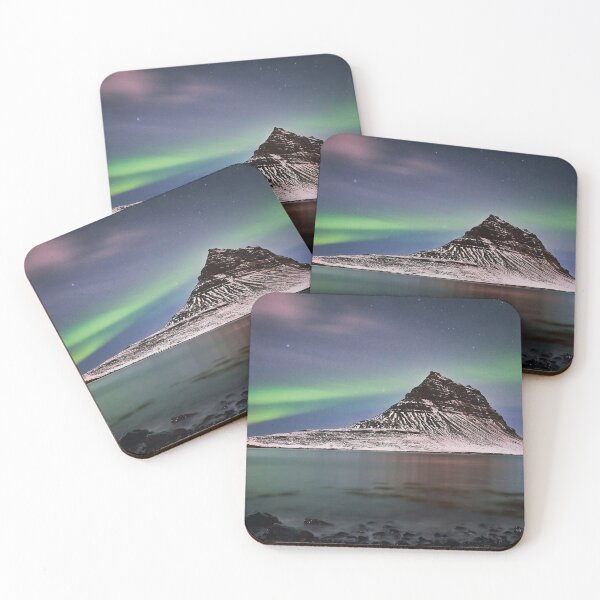 Item preview, Kirkjufell, Northern Lights in Iceland designed and sold by Mauswohn.