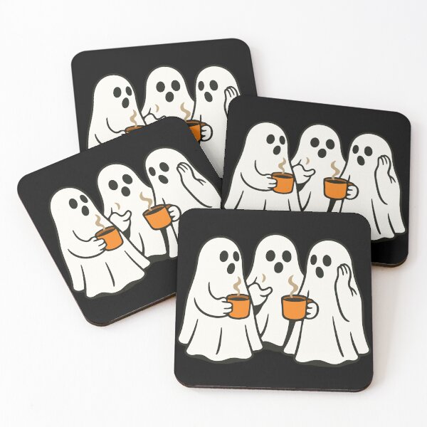 Item preview, Three Friendly Ghosts Brewing Up Some Chills. designed and sold by ankit2374.