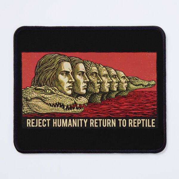 Item preview, REJECT HUMANITY RETURN TO REPTILE designed and sold by AGandCo.