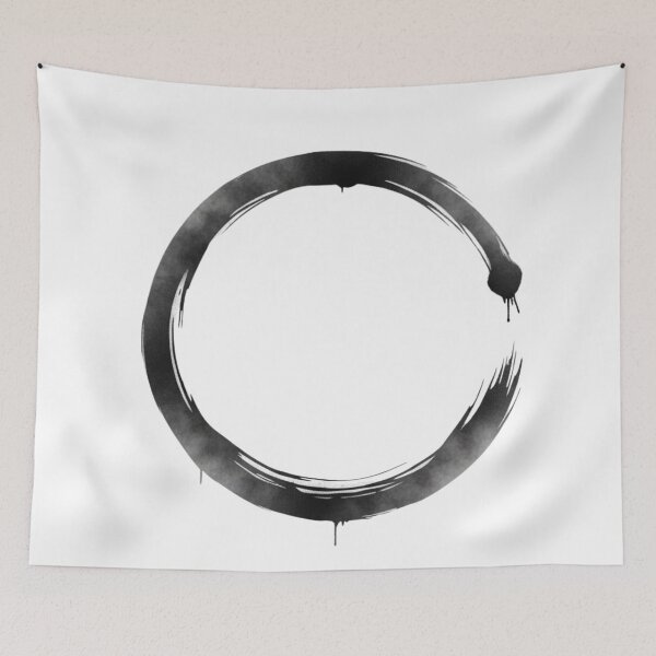 Item preview, Abstract Snake Enso Circle designed and sold by Faraxsell.