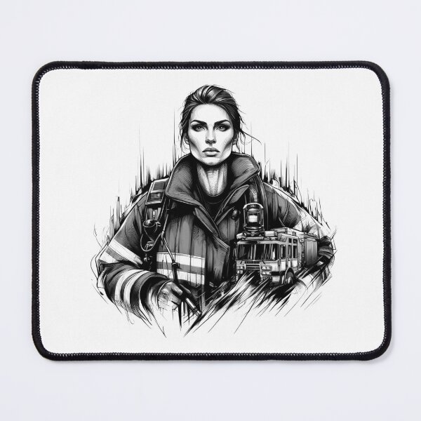 Item preview, Firefighter designed and sold by maistendencias.
