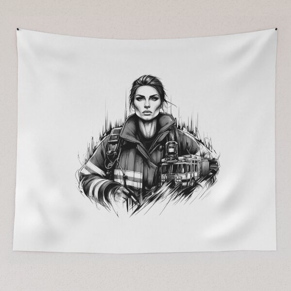 Item preview, Firefighter designed and sold by maistendencias.