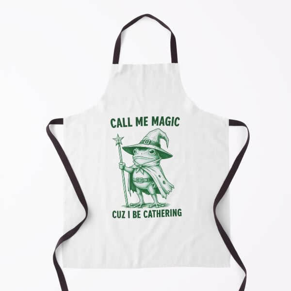 Item preview, Call Me Magic Cuz I Be Gathering, Funny Wizard Frog Meme  designed and sold by gear-posters.