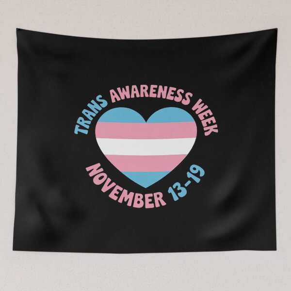 Item preview, Trans Awareness Week Transgender Heart  designed and sold by PowAcademy.