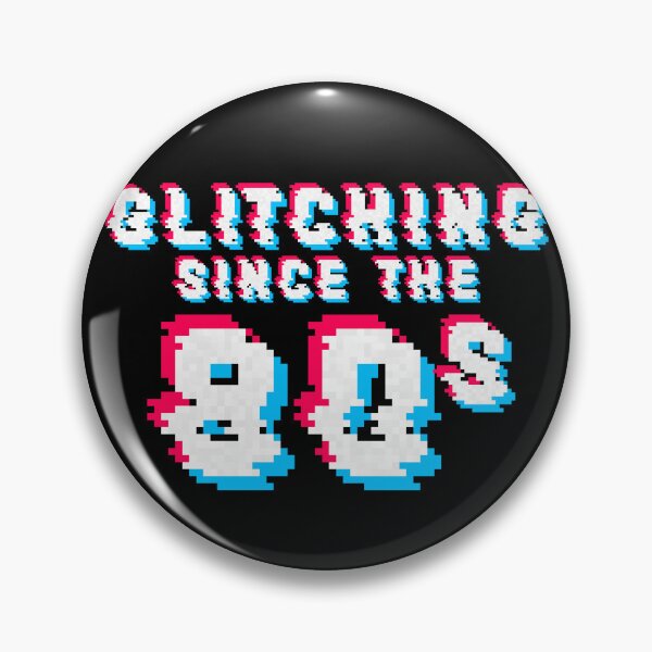 Item preview, GLITCHING SINCE THE 80's  designed and sold by WHITE FLAME PRINTS.