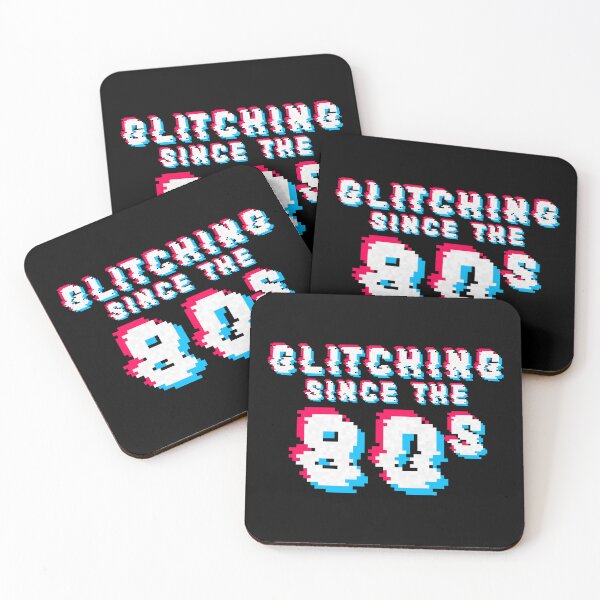 Item preview, GLITCHING SINCE THE 80's  designed and sold by WHITE FLAME PRINTS.