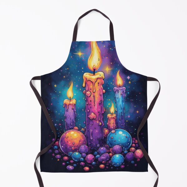 Item preview, Vibrantly colored candles in the magical starlight designed and sold by Mianku | Für das Leben.