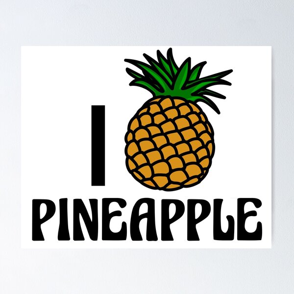Item preview, I Love Pineapple designed and sold by Epic Love Designs.