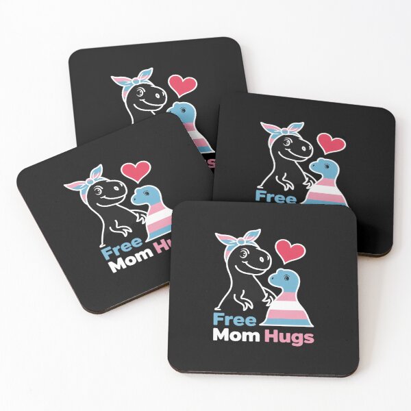 Item preview, Trans Free Mom Hugs Dinosaur Rex Mama Transgender Pride  designed and sold by PowAcademy.