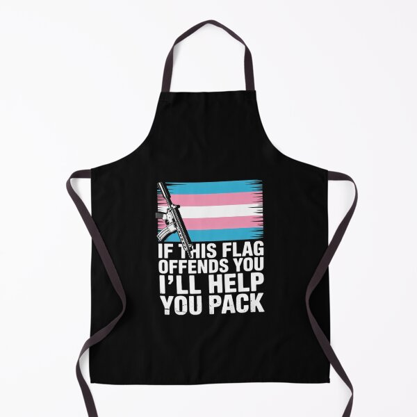Item preview, Trans If This Flag Offends You AR-15 Gun Rights Trans designed and sold by PowAcademy.