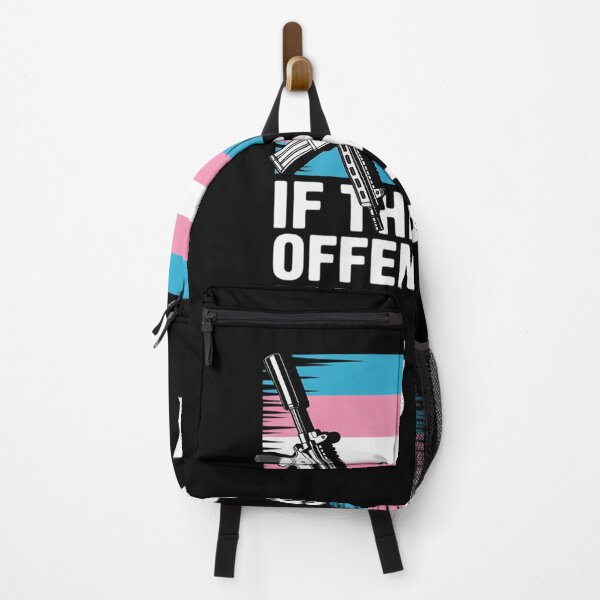 Item preview, Trans If This Flag Offends You AR-15 Gun Rights Trans designed and sold by PowAcademy.