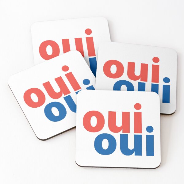 Item preview, Oui Oui French Words designed and sold by Jeallan Designs.
