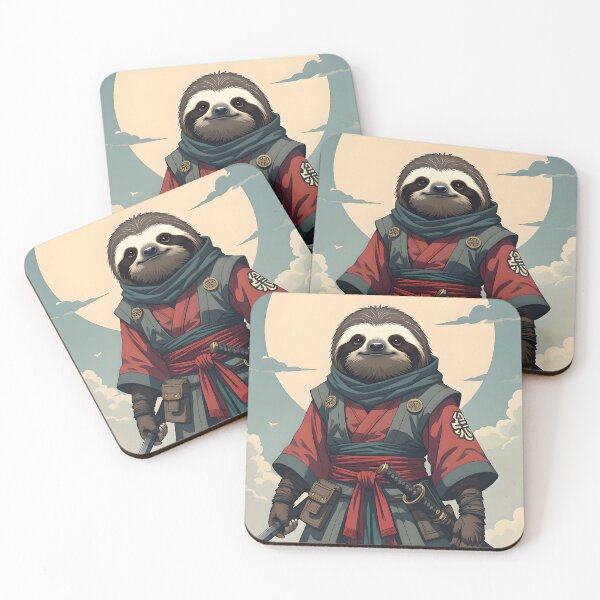 Item preview, Sloth Ninja designed and sold by AnimalAirtistry.