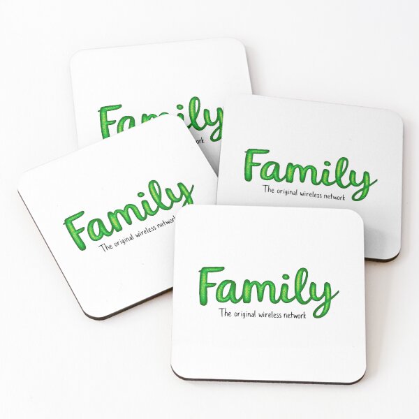 Item preview, Family The Original Wireless Network Funny Quote designed and sold by SholoStudio.