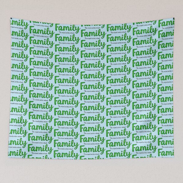 Item preview, Family The Original Wireless Network Funny Quote designed and sold by SholoStudio.