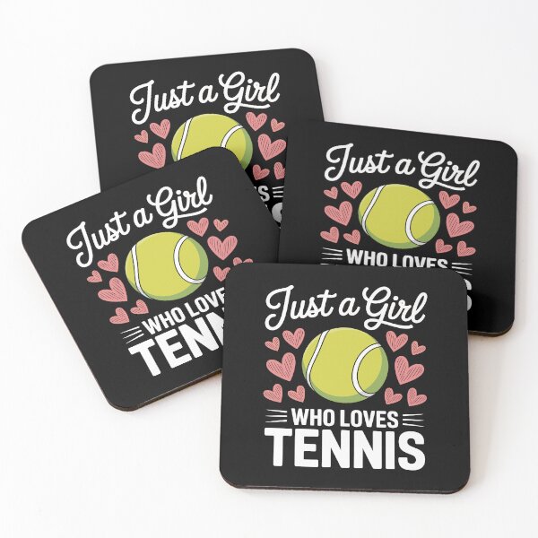 Item preview, Just a Girl Who Loves Tennis designed and sold by jkrphoto.