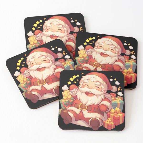 Item preview, Happy Santa Claus Holiday Design // Cozy Winter Vibes // Cartoon Christmas Art designed and sold by PatternFly.
