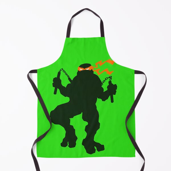 Item preview, Teenage Mutant Ninja Turtle Michelangelo silhouette designed and sold by fifou96.