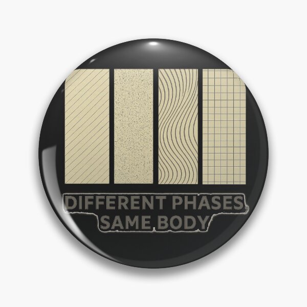 Item preview, Different Phases Same Body T-Shirt | Minimal Abstract Aesthetic Tee designed and sold by KDesignCrafts.