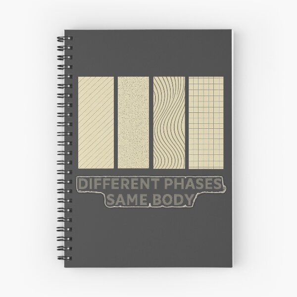 Item preview, Different Phases Same Body T-Shirt | Minimal Abstract Aesthetic Tee designed and sold by KDesignCrafts.