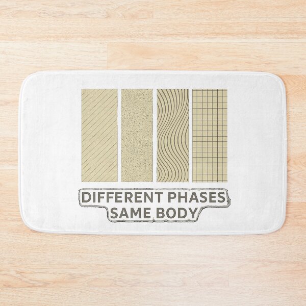 Item preview, Different Phases Same Body T-Shirt | Minimal Abstract Aesthetic Tee designed and sold by KDesignCrafts.