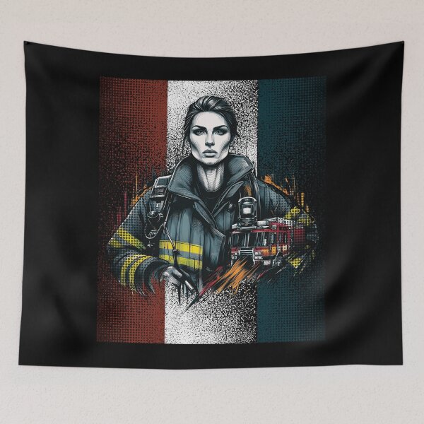 Item preview, Firefighter designed and sold by maistendencias.
