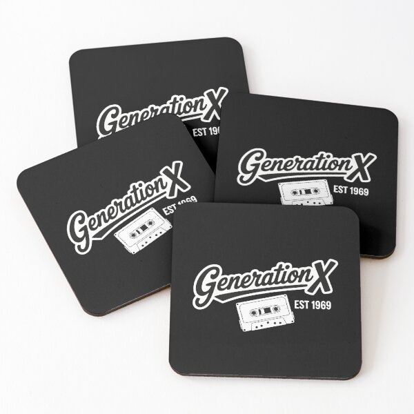 Item preview, Generation X – Retro Cassette Tape Nostalgia Holiday Gift designed and sold by The People’s Punchline.
