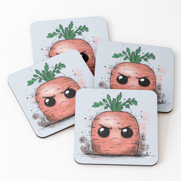 Item preview, Grumpy Carrot designed and sold by HRSCreates.