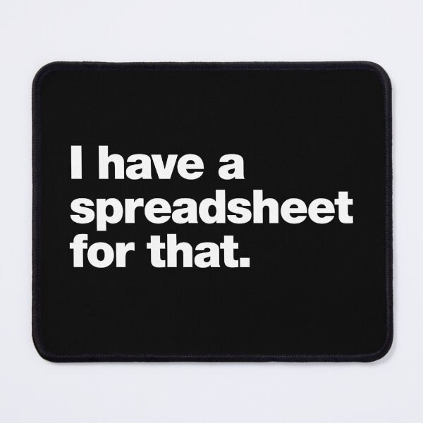Item preview, I have a spreadsheet for that. designed and sold by chestify.
