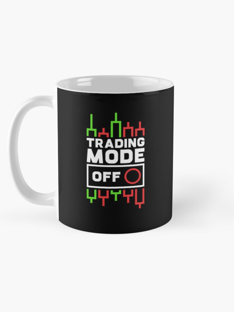 Thumbnail 5 of 6, Coffee Mug, Trading Mode Off Chart Design designed and sold by venomousvector.