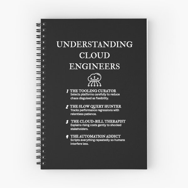 Item preview, Cloud Engineering Explained – Comedy Definition Designs – Black designed and sold by PsyFlow35.