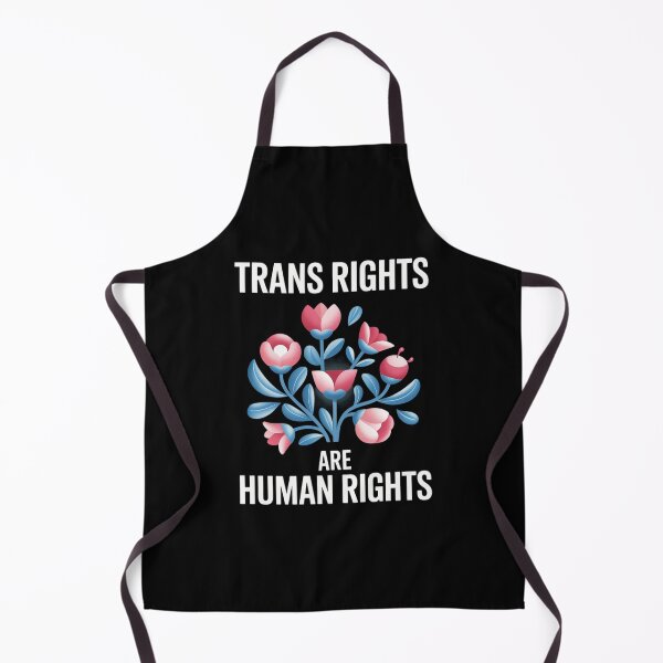 Item preview, Trans Rights Are Human Rights Floral LGBTQ Pride Transgender 1 designed and sold by MathisBellanger.