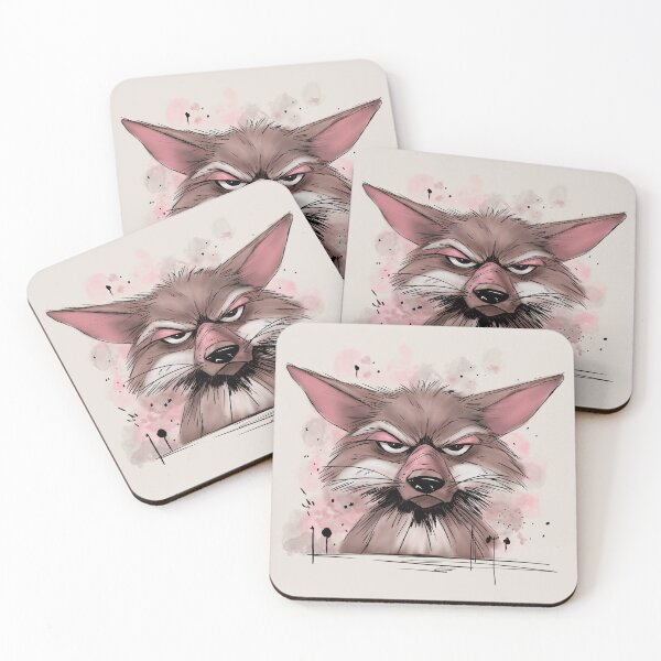 Item preview, Grumpy Coyote designed and sold by HRSCreates.