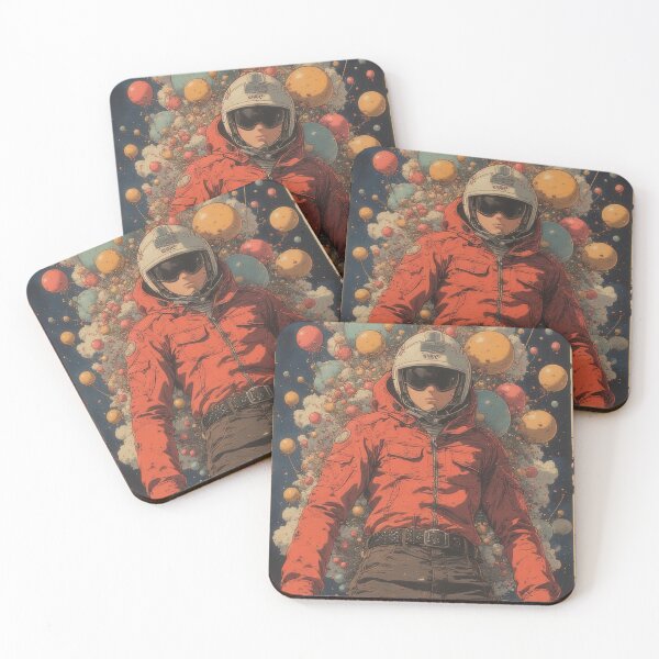 Item preview, Astronauts in a balloon galaxy scene designed and sold by Mianku | Für das Leben.