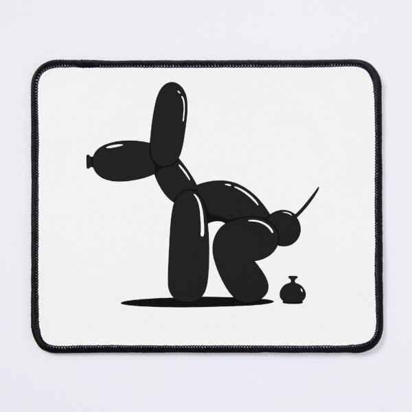 Item preview, Balloon Dog Pooping – Funny Surreal Sculpture Design designed and sold by haitrieuic96.