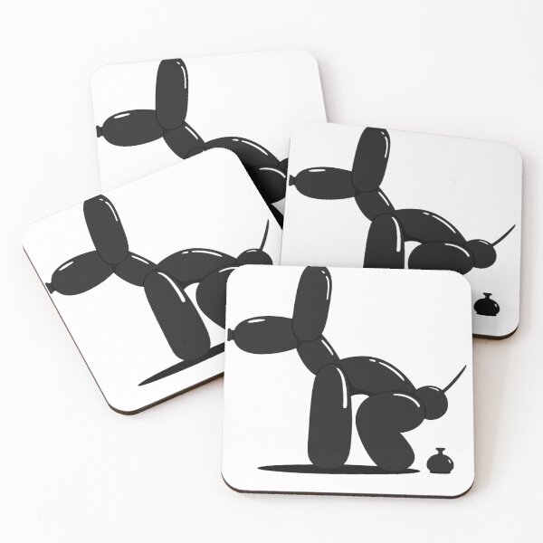 Item preview, Balloon Dog Pooping – Funny Surreal Sculpture Design designed and sold by haitrieuic96.
