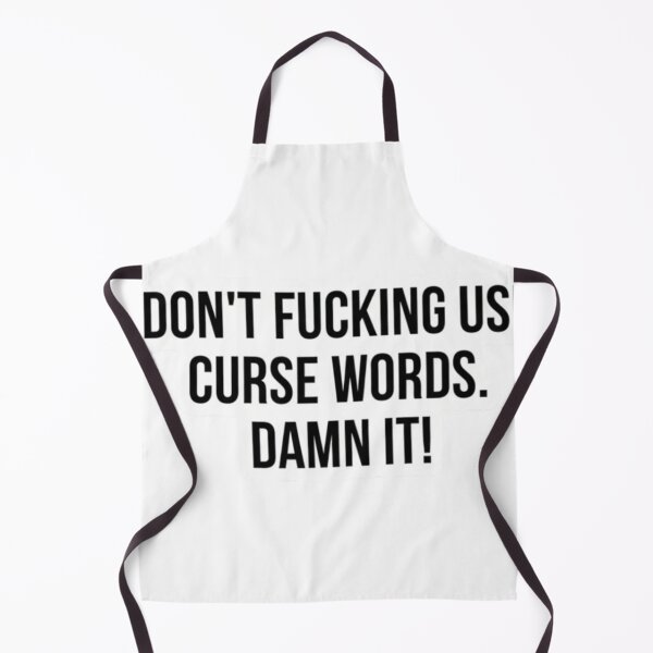 Item preview, Don't Fucking Use Curse Words Funny Swearing Sticker designed and sold by FUNNY PAW.