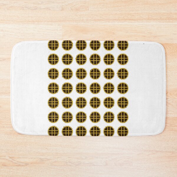 Item preview, Golden Geometric Grid T-Shirt – Minimal Luxury Abstract Pattern Tee designed and sold by KDesignCrafts.