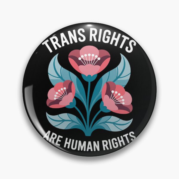 Item preview, Trans Rights Are Human Rights Matisse Floral Transgender designed and sold by PowAcademy.