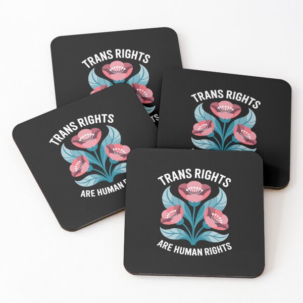 Item preview, Trans Rights Are Human Rights Matisse Floral Transgender designed and sold by PowAcademy.