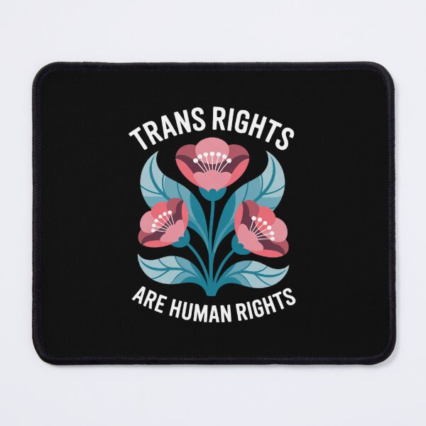 Item preview, Trans Rights Are Human Rights Matisse Floral Transgender designed and sold by PowAcademy.