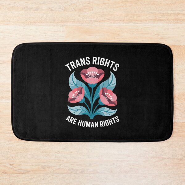 Item preview, Trans Rights Are Human Rights Matisse Floral Transgender designed and sold by PowAcademy.