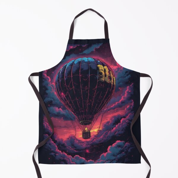 Item preview, Hot air balloon in a dramatic skyscape designed and sold by Mianku | Für das Leben.