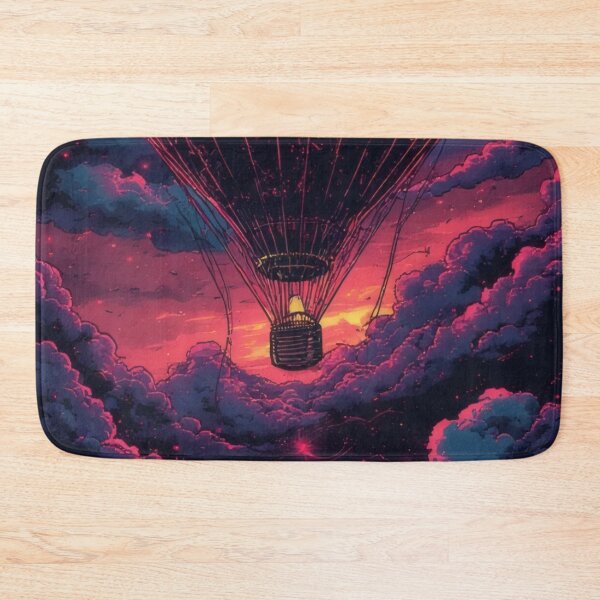 Item preview, Hot air balloon in a dramatic skyscape designed and sold by Mianku | Für das Leben.