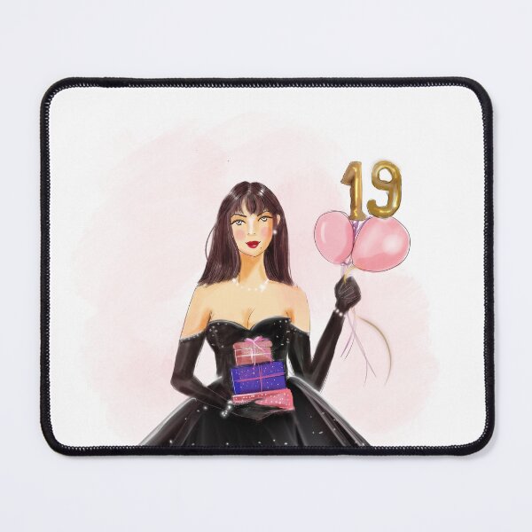 Item preview, Happy 19th birthday designed and sold by Meghaillustrat.