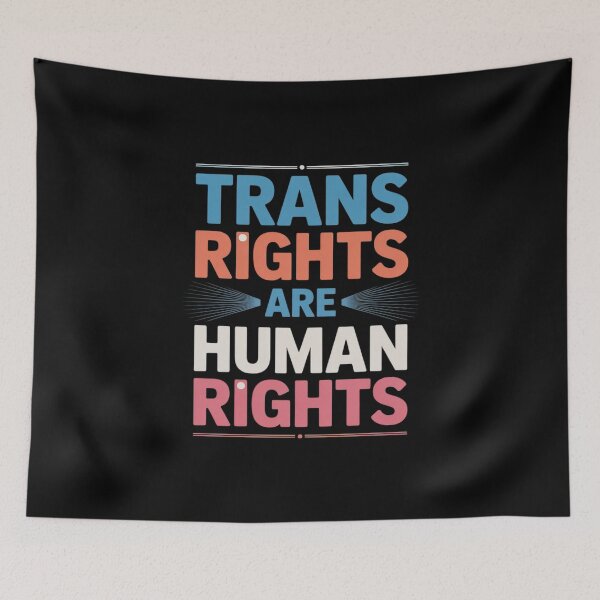 Item preview, Trans Rights Are Human Rights Trans Pride LGBT Transgender designed and sold by PowAcademy.