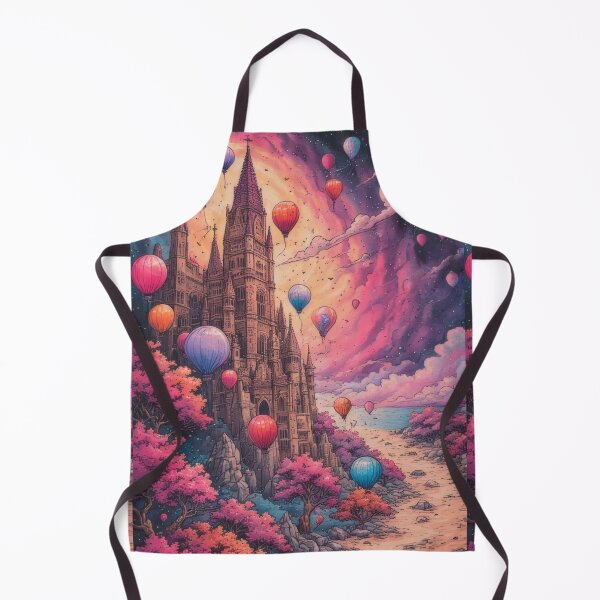 Item preview, Castle of Dreams and Balloons designed and sold by Mianku | Für das Leben.